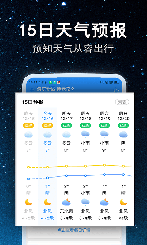 省心天气截图1