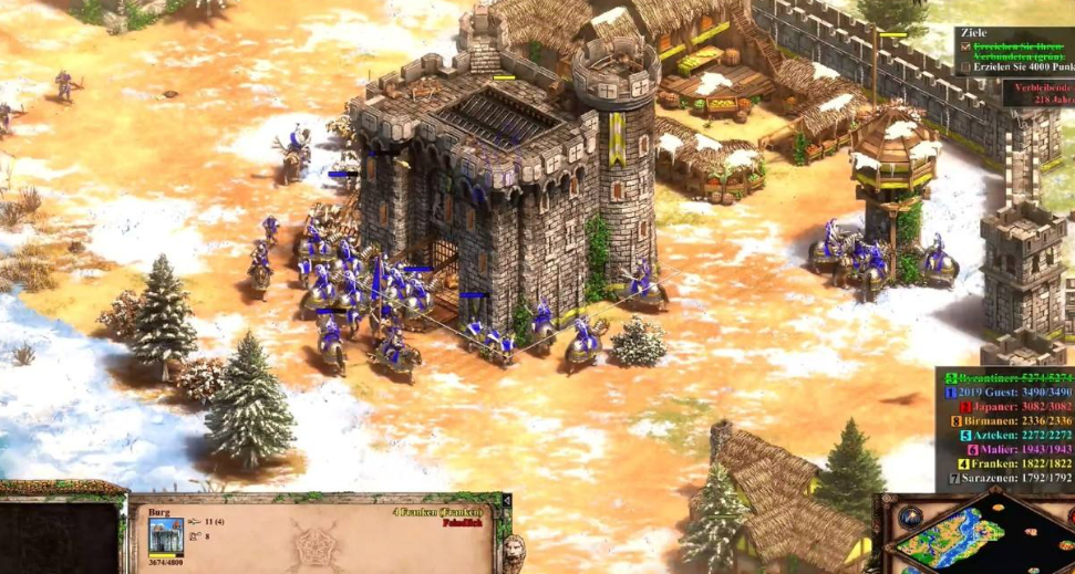 帝国时代2封建时代最强国家