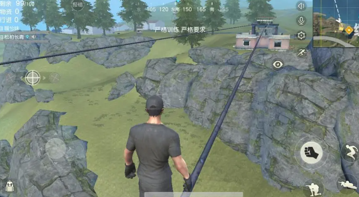 荒野行动荒野乐园雕像在哪里