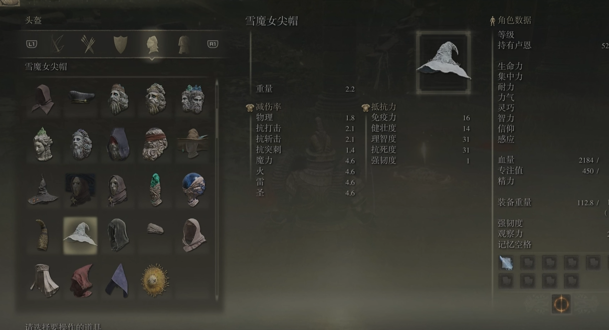 艾尔登法环雪魔女套装怎么样