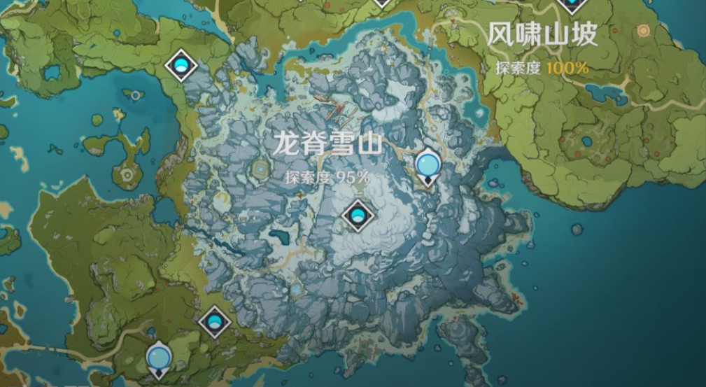 原神怎么到雪山的山顶