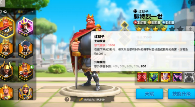 万国觉醒腓特烈配什么副将