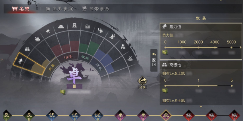 率土之滨名望值有什么用