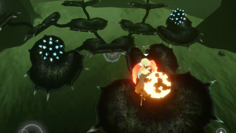 光遇墓土枯叶怎么烧