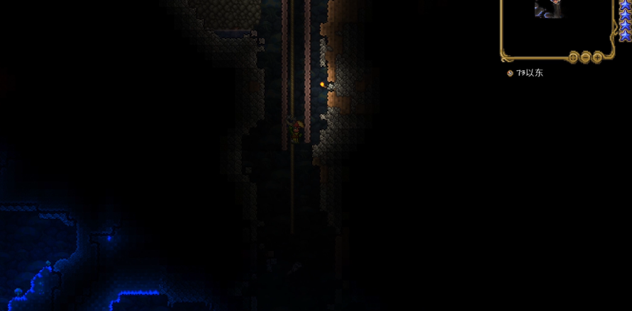 泰拉瑞亚地狱建筑怎么找