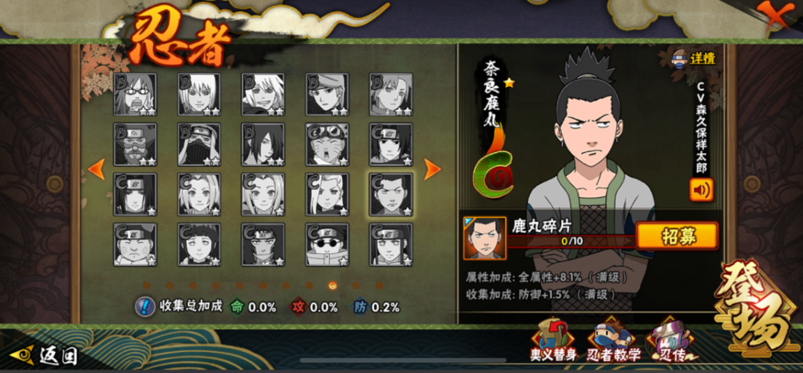 火影忍者手游哪个c忍强势