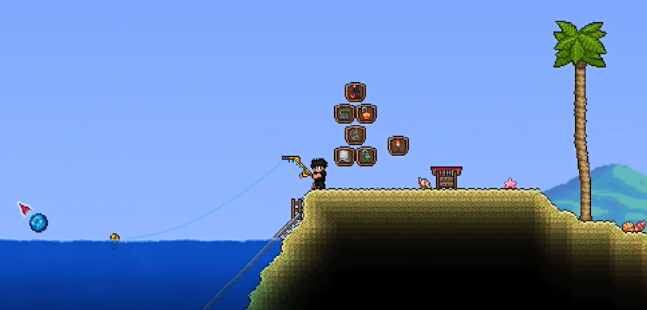 泰拉瑞亚地狱直通车怎么做