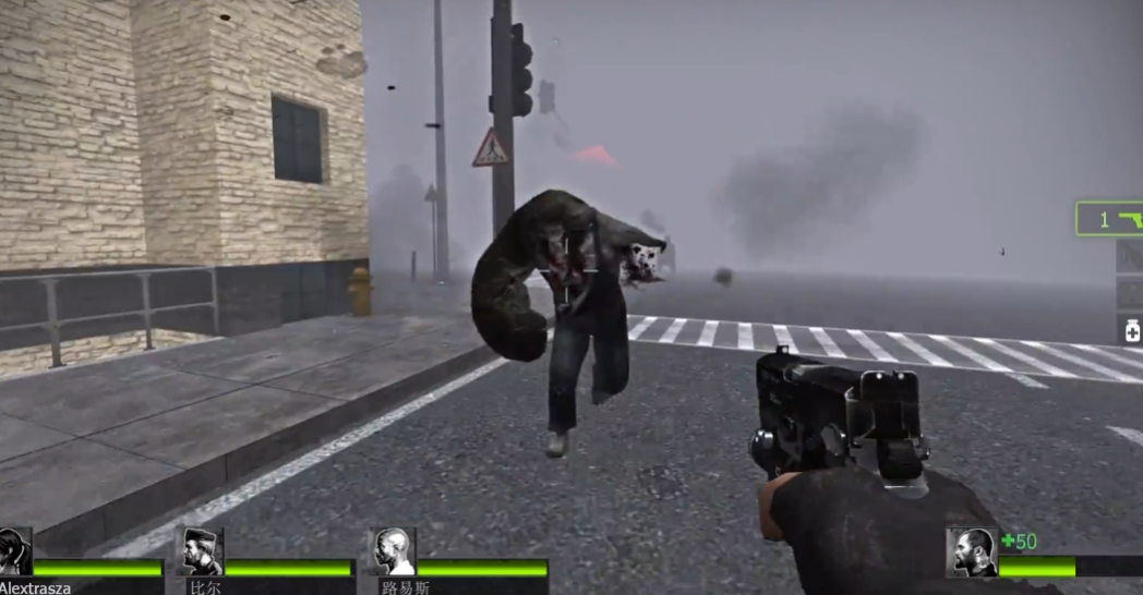 求生之路2寂静岭第二关怎么过的