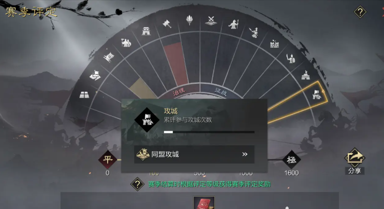 率土之滨的荣誉值怎么得