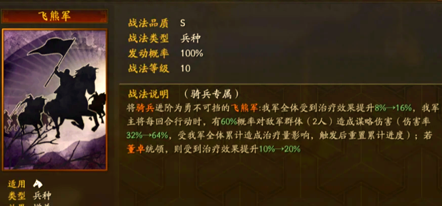 率土之滨飞熊军兵种怎么转换