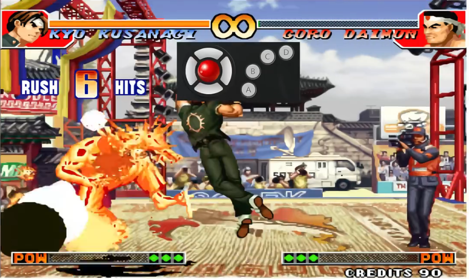 拳皇97怎么控制小跳