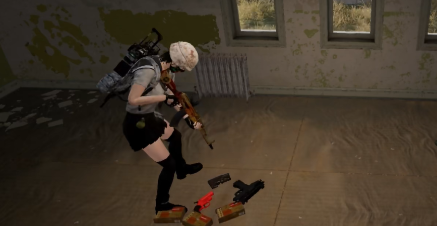 绝地求生打药怎么上下晃动