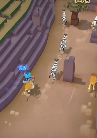 疯狂动物园跑到一万米有什么动物