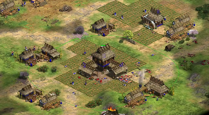 帝国时代2如何最快升城堡兵