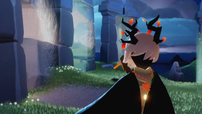 光遇斜太头配什么发饰