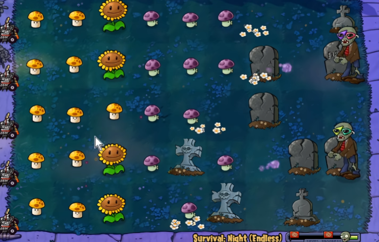 植物大战僵尸黑夜无尽怎么过