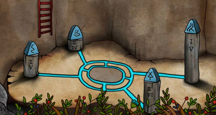 迷失岛2四个蓝色石头怎么找