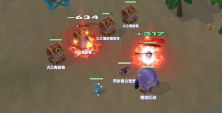 摩尔庄园精灵怎么上场战斗